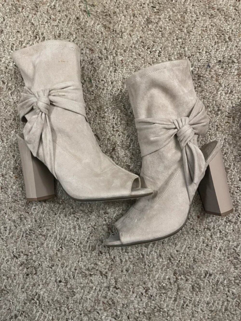 Guess faux suede over the ankle boots size 8.5M